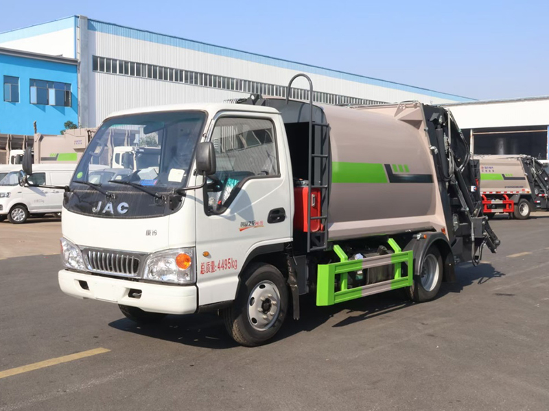 江淮康鈴5.8方藍牌壓縮垃圾車